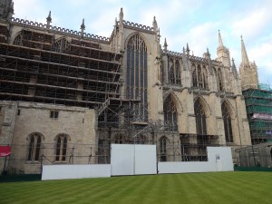 A very expensive face lift for York Minster courtesy of he Lotteries Fund
