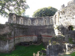 Part of the original town wall
