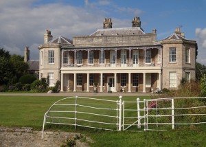 Newton Hall from near the church