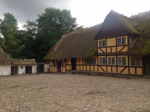 Mill house and farm buildings