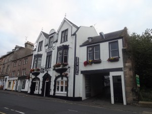 Queens Hotel opposite the church and near Fordell's Lodging