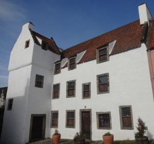 Property opened for tour to display painted ceiling