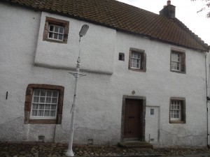 Old building, note small opening in wall