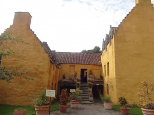 Entrance to Sir George Bruce's house known as the Palace