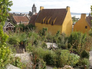 Garden and property from one of the garden tiers