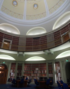 Room I passed through at archives on way to a much more ordinary one