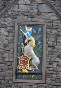 The coat of arms of James 5th of scotland