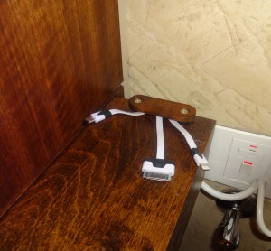 Electronic chargers in the loo.  One loo had a view having a sheer glass exterior wall covered by a transparent material