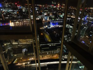 HMS Belfast moored in the Thames
