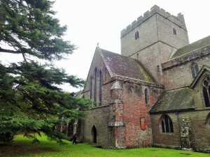 Cemetery side of the cathederal