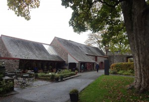 Cathedral grounds containing cafe, and shop