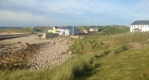 The lonely looking houses 