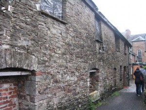Some of the farm buildings
