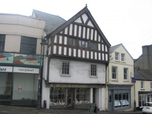 Old building with carved gable