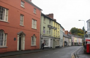 Brecon streetscape