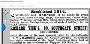 Advertisement Richard Martin Vick died at a relatively young age 9 years after the advertisement was published.