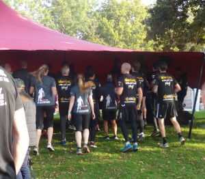 Warm up for the first group