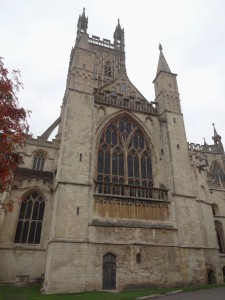 Small section of cathedral illustrating door size ans building height