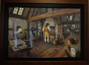 Painting of how it was 