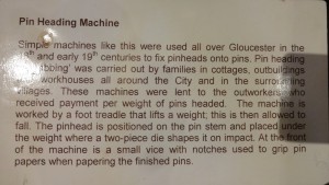 Information about use of pin heading machine