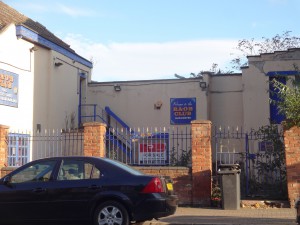 Another entrance on the left