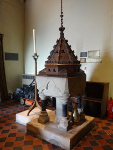 Baptismal font