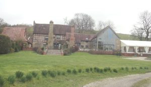 Vick family home - minus glass and marquee